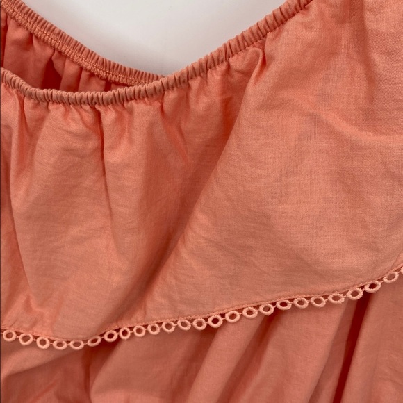 Free People Endless Summer Lover Lane One Shoulder Ruffle Mini Dress Size Large - Picture 5 of 11